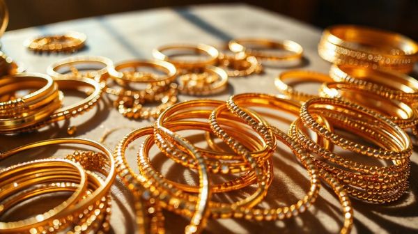 Découvrez les styles de bracelets dorés qui scintillent